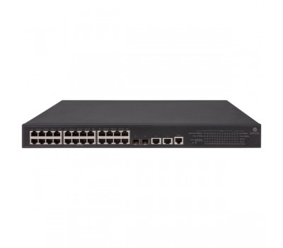 Коммутатор HP 1950-24G-2SFP+-2XGT-PoE+ Switch (24x10/100/1000 RJ-45 PoE+ + 2x1G/10G RJ-45 + 2x1G/10G SFP+, web-managed, PoE 370W, 19") (JG962A#ABB)